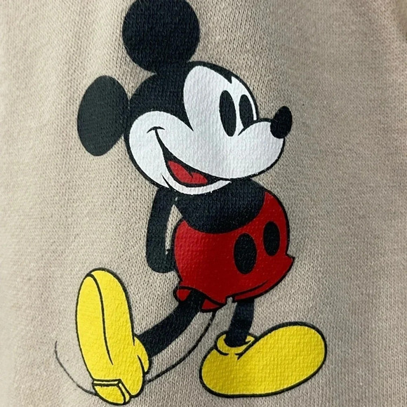 Disney Mickey Mouse Pull On Active Shorts with Draw String Size Large - Picture 2 of 4